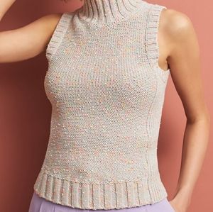 ANTHROPOLOGIE confetti sleevless knit